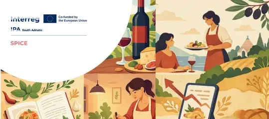 SPICE logo, food, recipe