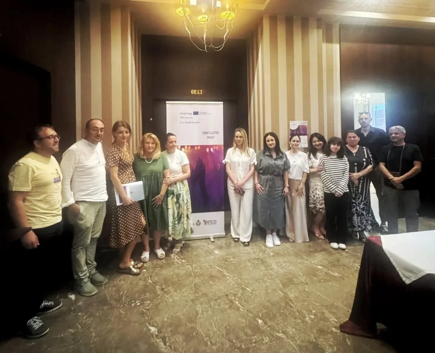 FAME CLUSTER project group photo