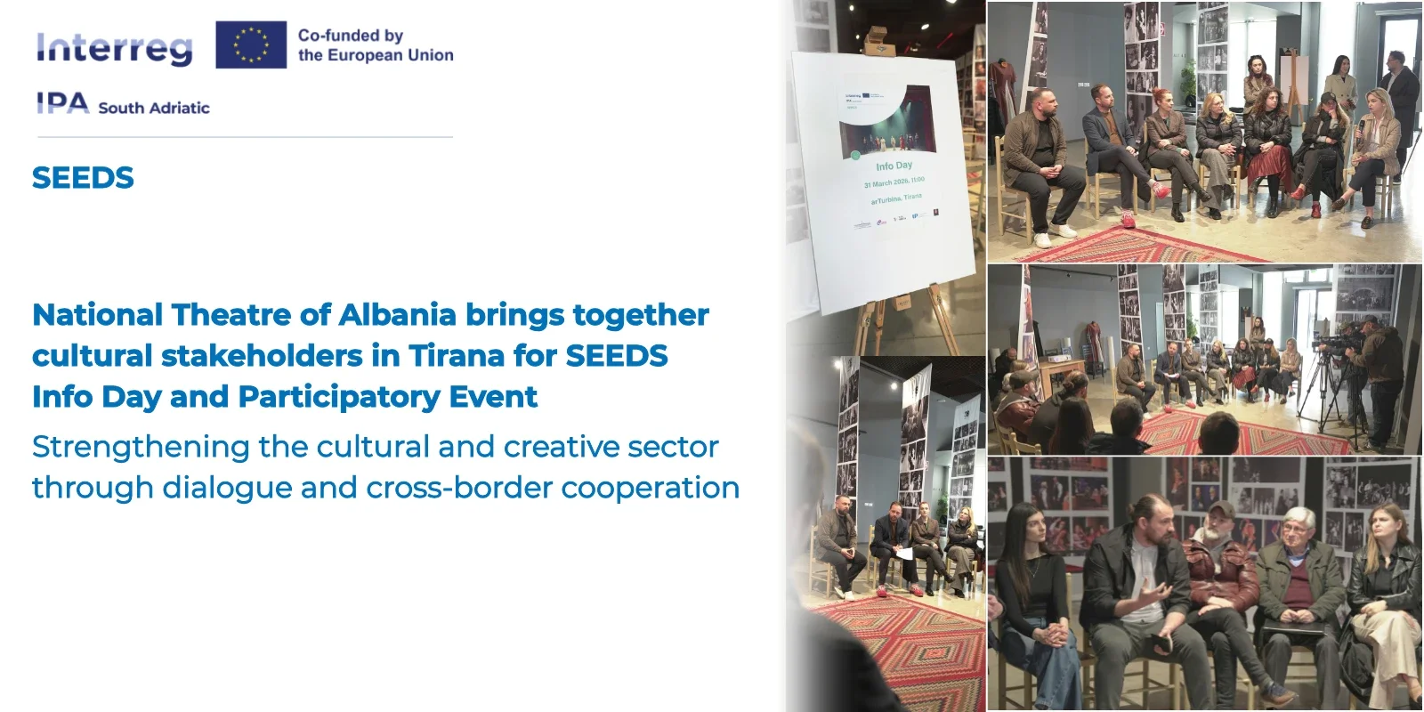 SEEDS Info Day and Participatory Event in Tirana